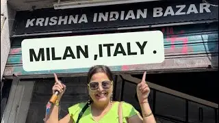 Indian Grocery in Milan ,Italy vlog 1 #indiangroceryshopping #nrimomvlogs 