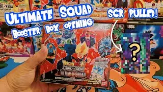 Ultimate Squad Opening! SCR Pulled! [Dragon Ball Super Card Game]