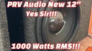 PRV Audio&rsquo;s RS12-SUBD4 1000 Watts RMS 12&rdquo; Subwoofer! @PRVAudio