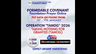TANOG 2026 // Day 7 // 7th January 2026