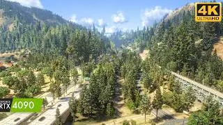 GTA 5 NaturalVision Enhanced + Forests of San Andreas Enhanced Gameplay - GTA V Enhanced RTX 4090 4K