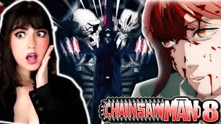 I DONT KNOW HOW TO FEEL! GUNFIRE CHAINSAWMAN REACTION Ep 8