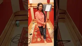 Lights. Camera. Sur.Sohini Mishra in her element at the shoot. 🎶✨#SohiniMishra #OnSetMagic