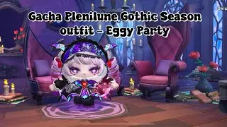 Gacha Plenilune Gothic Season outfit - Eggy Party