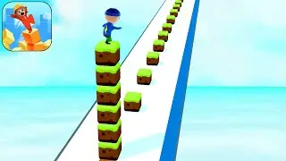 Play 1000 Levels Tiktok Mobile Game Cube Surfer - New Relax & Satisfying Gameplay Video 2024