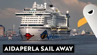 Ahoi AIDAperla 💋 Norwegen ruft &ndash; Sail Away ab Hamburg 🛳️ 17.05.2025