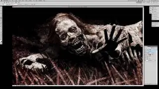 Quintek Speed Painting Unlucky Episode 13: Bicycle Zombie Girl