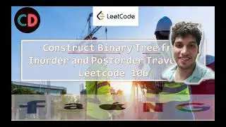 Construct Binary Tree from Inorder and Postorder Traversal | Leetcode 106 | Live coding session 🔥🔥🔥