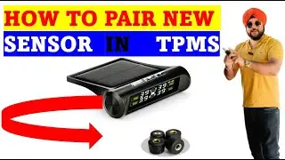 How to pair TPMS sensor | Tyre Pressure Monitoring System new Sensor