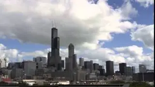First DSLR drive timelapse - Chicago Skyline Timelapse