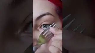 Wing liner in 5 second with folkyou can use hair pin also save it and save to help some one🫶
