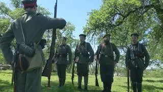 world war 1 German Rifle drill. 17 Reserve Infanterie Regiment