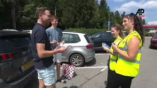 Longer delays building up in outbound traffic at Slovenia border crossings