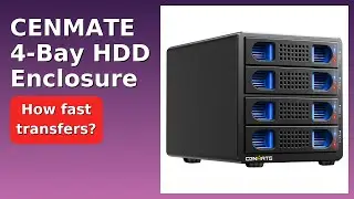 REVIEW (2025): CENMATE 4-Bay HDD Enclosure. Features.