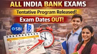 All India Bank Exam Date Out 2026 🔥 | Tentative Program Released | SBI IBPS RRB2️⃣ Bank Exam Date