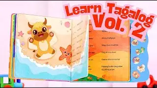 🐦 Tin Tin Learns Tagalog Vol. 2 | Bilingual Sound Book for Kids | Learn Tagalog & Filipino Songs
