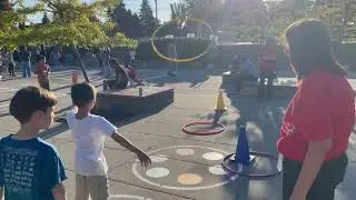 John Muir Elementary School - Henry play with new friend at new school 