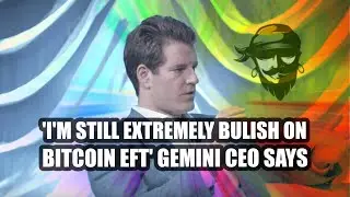'I'm still bullish' on the prospect of a pure-play bitcoin ETF in early 2022, Gemini CEO says