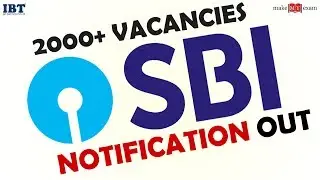 SBI PO -2018 NOTIFICATION OUT