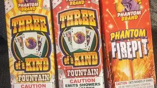 Assorted Phantom Fireworks fountains! #phantonfireworks #fireworks #fountains #pyrotechnics #pyro 