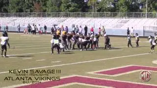Atlanta Vikings #1 Kevin Savage III QB/FS 6u-2014 Amazing Football/Basketball Mixtape