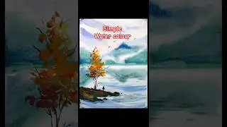 simple water colour tutorial