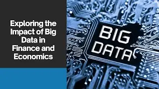 Big Data in Finance and Economics |Essay Tips