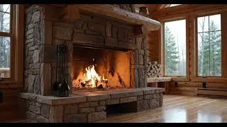 Copie de 🔥 Fireplace Ambience Live | Cozy Cabin Fire Sounds for Deep Sleep & Calm