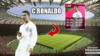 REVIEW || ICONIC MOMENT CRISTIANO RONALDO MADRID&bull;PES 2021 MOBILE