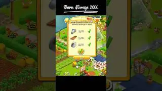 Upgrade Barn Storage 2600 😍 #barnstorage #hayday #haydayupgrade