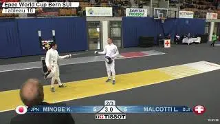 2019 385 T16 06 M E Individual Bern SUI WC YELLOW MINOBE JPN vs MALCOTTI SUI