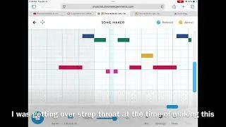 Through patches of violet but it&rsquo;s in chrome music lab