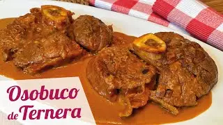 OSOBUCO DE TERNERA EN SALSA DE VINO TINTO | Receta de osobuco