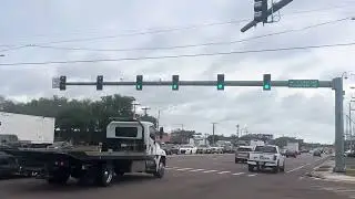 Malfunctioning Traffic Lights - Brandon Blvd (FL 60) and Kings Ave - Brandon, FL
