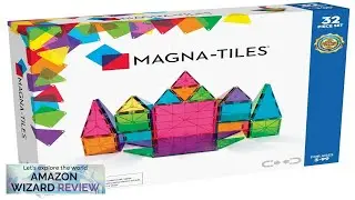 MAGNA-TILES Classic 32-Piece Magnetic Construction Set The ORIGINAL Magnetic Building Brand Review