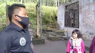 Kerangka sapi terkena lahar panas merapi