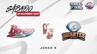 LBPN 2022/23 Final #ENVIVO - Indios del Bóer Vs. Gigantes de Rivas - Juego #6