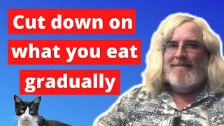 Eat less, don't diet for weight loss, walk along Venice canals, Los Angeles