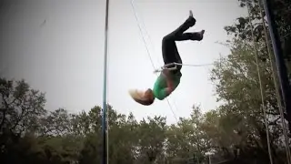 Trampoline Wakeboard Trick: Slim Chance 720 attempts | MicBergsma