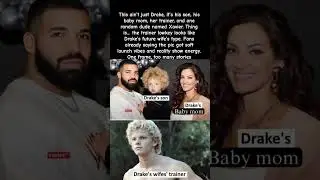 Drake&rsquo;s Son Looks Like His Baby Mom&rsquo;s Trainer? #drake #shorts