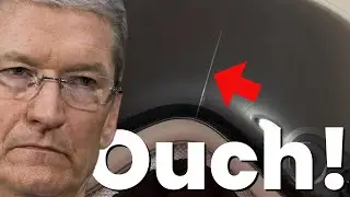 О нет! Козырек Apple Vision Pro треснул!