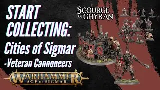 Start Collecting Warhammer Age of Sigmar: Cities of Sigmar - Veteran Cannoneers