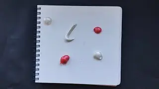 Acrylic paint | Expression of emotions | Relaxing video