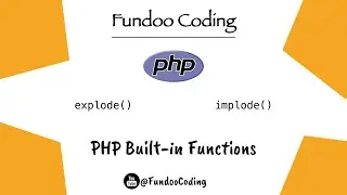 Convert a String to Array and from Array to a String in PHP | PHP Built-in Functions Explode Implode