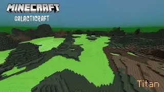 Titan (Saturn's Moon) | Minecraft - Galacticraft
