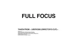 Canblaster &ndash; Full Focus (Official Audio)