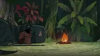 Campfire with a Dinosaur / Primal Ambient Sounds