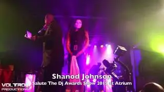 Shanod Johnson at Salute The Dj's Awards Show 2015 at The Atrium