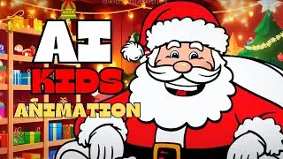 How I Create Kids Christmas Cartoon Videos With AI & Go Viral 🎄
