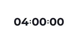 4 Hour Timer